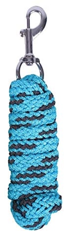 ARBO-INOX® - Anbindestrick - 2m - mit Karabiner - 12 Farben (Hellblau)