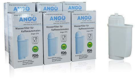 6x Wasserfilterpatronen ersetzen TZ70003/TCZ7003/Brita Intenza Filter, kompatibel mit Siemens EQ3 EQ5 EQ6 EQ7 EQ8 EQ9 & Bosch Vera Kaffeevollautomaten