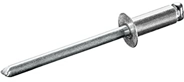 GOEBEL® - 500 x Blindnieten Aluminium/Stahl (Ø x L) 4,8 x 6,0 mm mit Senkkopf ISO15978 - Senkkopf Niete - Popniete - STANDARD