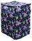 QSCTYG Housse Machine A Laver 1 pc Couvercle de Machine de Lave-Linge Floral Durable étanche à glissière en Polyester satiné Machine à Laver la Machine à Laver la Machine à Laver 811