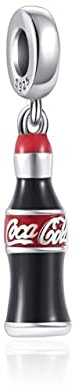 G 93 Charm Cola Flasche, 925er Sterlingsilber, Kompatibel mit Pandora Armband
