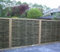 Noisetier écran de jardin noisette sur cadre 180x180cm