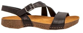 Art 1045 I Breathe Damen-Sandalen, Nappa Black, Größe 36, Nappa Black, 36 EU