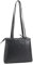 Lloyd Baker London Zip Top Genuine Leather Tote Bag, Shoulder Bag, Women’s leather Handbag, HAMPI (NAVY)