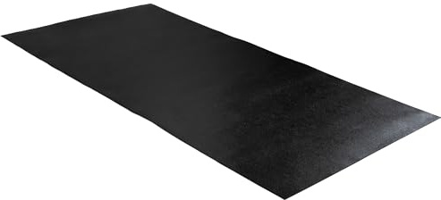 RESILIA Werkbankmatte, 101,6 x 243,8 x 0,2 cm, kratzfeste PVC-Matten, schützen Sie Ihre Werkbank, Ihren Tisch oder Ihre Werkzeugstation vor Malerei, Holzbearbeitung, Handwerk, Bauen und mehr, schwarz