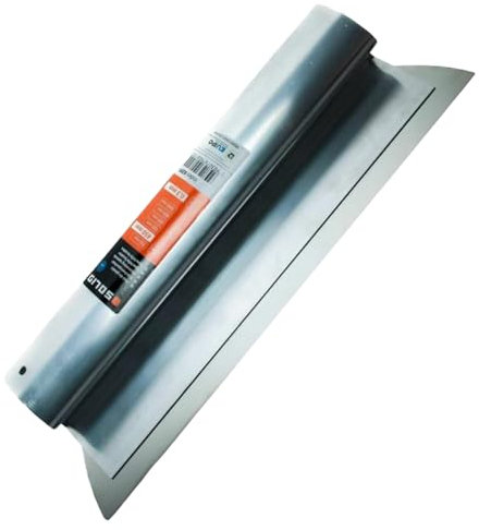 Hochwertiger Flächenspachtel aus Edelstahl, Spachtel Werkzeug mit Aluminium Griff und Rostfreier Stahl, säurebeständig, Blattstärke 0,3 mm Alu-Profil mit deutlich höherer Steifheit (1000mm)