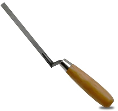 Pointing Trowel Brick Jointer - 10mm Stainless Steel Finger Pointing Trowel - Bricklaying and Cement Tool for Pointing Mortar and Tiling - DIY Hand Tool