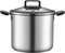 GUHPZA Olla para Caldo, Olla para guiso, Olla para Sopa, Olla para gachas de Acero Inoxidable 304, Cocina de inducción a Gas de Gran Capacidad para el hogar, 22 cm