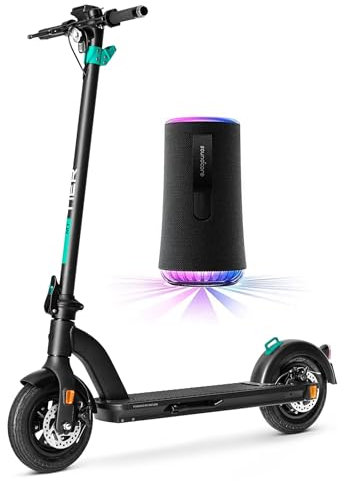 SoFlow - SO myTIER Faltbarer 10 E-Scooter mit Deutscher Straßenzulassung (E-Scooter mit Soundcore Glow)