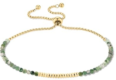 Tamaris Armband für Damen mit Zugbandverschluss, Beads mit Stoffarmband I wasserfest I Armschmuck für Damen