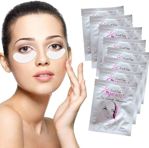 150 Pairs Eye Lash Pads Eyelash Pads Under Eye Patches Under Eye Pads Under Eye Gel Pads Premium Eye Pads for Eyelash Extensions Pro Salon and Individual Eyelash Extension