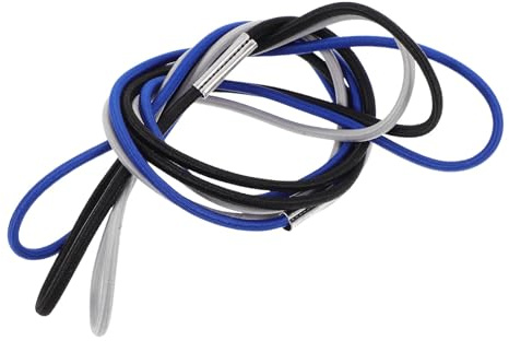 Garneck Wheelie Bin Liner Clips to Manage Waste Efficiently for Household Daily Use 3pcs Trash Can Elastic Bands Reusable Elastic String for Waste Bin and Trash Bag