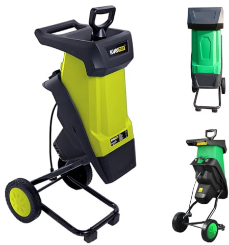 QianCruxtacy Biotrituratore Multifunzione per Legno E Foglie Yellow