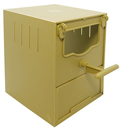 Moondown Farm 2 Pack Plastic Finch Nest Box Wide Opening