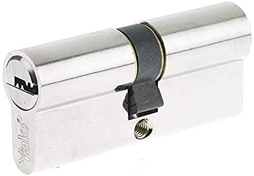Yale 1000-Serie Euro-Profilzylinder – Doppelt/Notfall – 31/31 – Satin-Nickel – Blistermenge 1