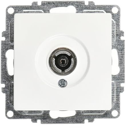 Gunsan VISAGE + MODERNA Modul TV Antennendose Steckdose Weiss