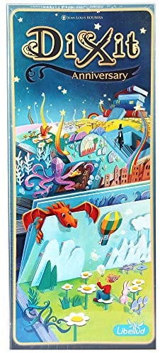 Asmodee, Dixit 9 – Anniversary, DE-Version, Erweiterung, EIN Bild SAGT mehr als tausend Worte, Kreatives Familienspiel für 3-8 Spieler ab 8 Jahren, Assoziationsspiel mit 30 Minuten Spielzeit