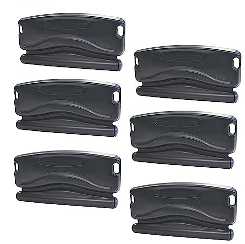 Linxor - Lot de 6 flotteurs d'hivernage noirs 50 cm lestés pour piscine