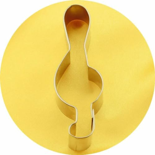 Torten Deko Shop Notenschlüssel Ausstechformen, Edelstahl