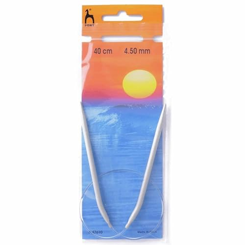 Pony Classic Rundstricknadeln Aluminium 40cm 3,5mm - 1 Stück