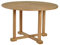 MiaMöbel Gartentisch 120 cm Gartenmöbel Outdoor Modern Massivholz Teak Honig