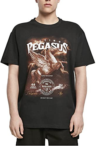 Mister Tee Herren T-Shirt Pegasus Oversize Tee Black S
