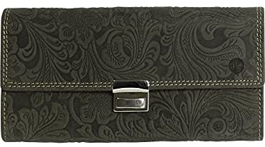 Harrys-Collection Vintage Bedienungsbörse Floral Muster, Farben:schwarz