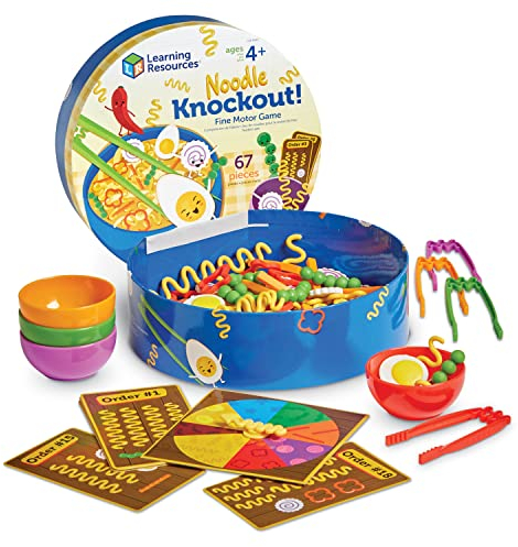 Learning Resources Noodle Knockout! Fine Motor Game