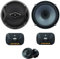 1 kit 2 Voies Compatible avec JBL GTO609C GTO 609C 16,5 cm 6,5 90 Watts rms 270 Watts Max avec woofer Tweeter Crossover 3 ohm spl Noir, kit Paire