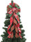 Weihnachtsbaum Topper, Baumspitze Weihnachtsschleife Weihnachtsbaum Topper Buffalo Plaid Dekorative Schleife, Buffalo Plaid Weihnachtswunsch Baum Ornament Baumschmuck Weihnachtsdeko