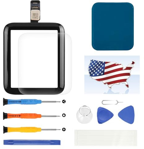LADYSON Per Apple Watch Serie 3 Schermo di Ricambio G-P-S+Cellular S3 28MM/42MM Touch Screen Digitizer Vetro Per Apple Watch3 Pantalla Sensore Pannello Lente Kit di Riparazione Parti di Riparazione