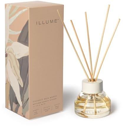 Illume Beautifully Done Essentials Duftspender Kokosmilch Mango Diffusor, 3 oz. Diffuser