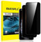 QUESPLE 2 Pezzi Privacy Pellicola Protettiva per iPhone 11 Pro/XS/X 5,8 Pollici, (Vetro Privacy) Anti Spy in Vetro Temperato, Durezza 9H, Ultra Resistente