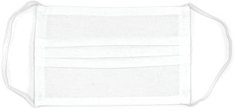 4business 10 Stück Stoffmaske Community | Unisize | hochwertige Baumwolle | waschbar | wiederverwendbar (weiß)