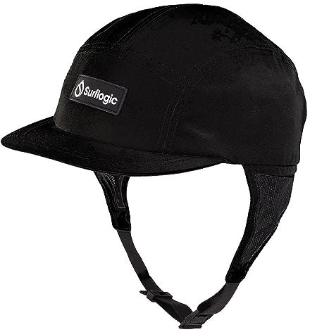 SURF LOGIC Unisex Surf Cap Beanie, Schwarz, Einheitsgröße