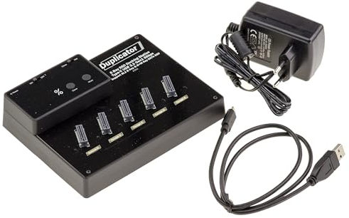 KALEA-INFORMATIQUE Klonstation Typ Dock für 5 M2-SSDs vom Typ SATA USB3-Link 5GB. Für Datenzugriff und Klonen von 1 SSD auf 4.