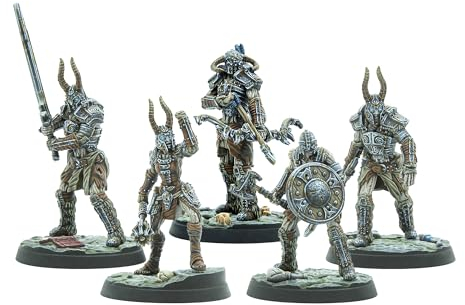 Modiphius Entertainment | The Elder Scrolls: Call to Arms | Draugr Lords | Miniature Game | Unpainted