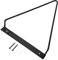 Cabilock Platten regal schwimmende Regale wandmontiertes Vinylregal dreibeinstativ vinyl storage büro Tischregale Bücherregale zur Wandmontage Schallplattenhalter aus Eisen Datensatzanzeige