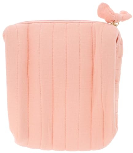 PARSA Beauty Kosmetiktasche klein (Musselin) – Schminktasche für Damen und Herren zur Aufbewahrung von Kosmetikartikeln