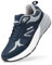 FitVille Chaussures Sport Homme Pied Large Baskets Running Antidérapant Respirant Course Jogging Marche Bleu 41 EU Large