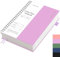 EMSHOI Notizbuch A4 Gepunktetes, Bullet Dot Journal, Spiral-Notizbücher 300 Seiten/150 Blatt, 100 gsm Dickem Papier, PVC Hardcover, für Damen, Herren, Büro, Schule, Schreiben, 21.5 x 27.9 cm - Violett