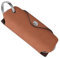 Lederfabrik Garnier® Premium Schlüsseltasche aus echtem Leder - Stilvolles Schlüsseletui mit Einkaufswagenlöser, Flaschenöffner & Handyhalter - Braun