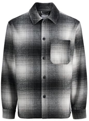 Jack & Jones Herren Jjzac Heavy Brush Overshirt Ls Jjzac Heavy Brush Overshirt Ls (1er Pack)