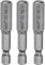 sourcing map 3pcs H8.0 Hex Head Drill Bit Wrench 8mm Metric Flat Tip 1/4 Hex Shank 50mm (2) Long Magnetic Hexagonal Screw Driver Socket Industrial Screwdriver Power Bits
