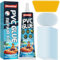 Kit de Réparation Piscine, Rustine Piscines, Transparente Kit Reparation Spa Gonflable, Colle PVC pour Bouées, Produits gonflables, Matelas et Bateaux (60 ML)