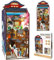 Malau – 3D Book Nook Puzzle aus Holz mit außergewöhnlichem Design und Licht – Miniaturhaus-Bausatz zum Selberbauen DIY Diorama für Bücherregal oder Schreibtisch Buch (Edo Sakura Journey)