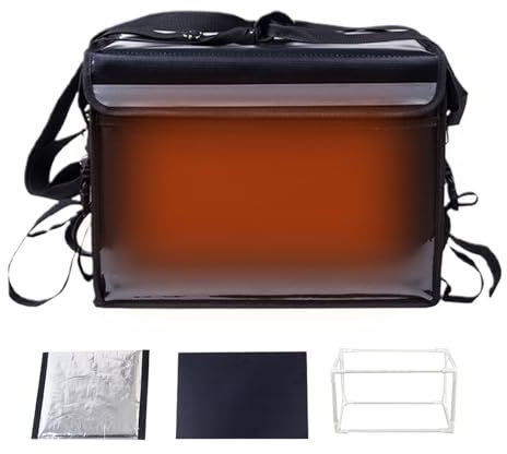 Ruwshuuk Große Isoliertasche - Thermobox Für Lebensmittel - Wiederverwendbare & Dichte Isolierbox Für Einkauf, Outdoor, Picknick, Arbeit, Reise &