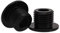 Sliccoom 2pcs CNC-Schrauben Schrauben CNC-Vorderradschrauben für Sur-Ron X/S Aus E-Bike Schwarz