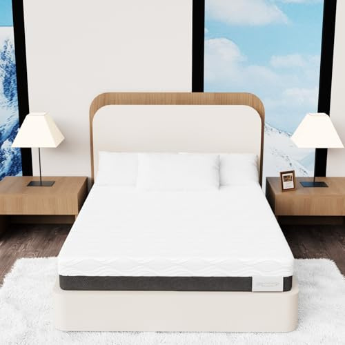 Memory Matratzen Matratze 140x200cm H3, 7-Zonen Memorymatratze 20 cm Höhe, Kaltschaummatratze H2/H3 Härtegrad, Premium Matratze für großes Doppelbett & Familien Schlafzimmer(140x200X20cm)
