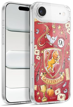 Head Case Designs Offizielle Harry Potter Gryffindor Muster Deathly Hallows XIII Gelhülle [Militärischer Schutzgrad] Kompatibel Mit Apple iPhone 17 Air Und Kompatibel Mit MagSafe